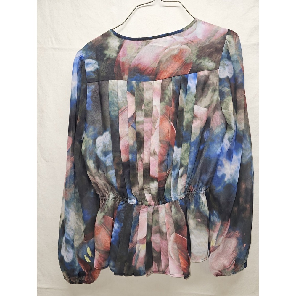 NWT WHBM long Leeve Blouse Size S Poetcore Romantic Forest Fairy Bella Swan - Picture 4 of 5